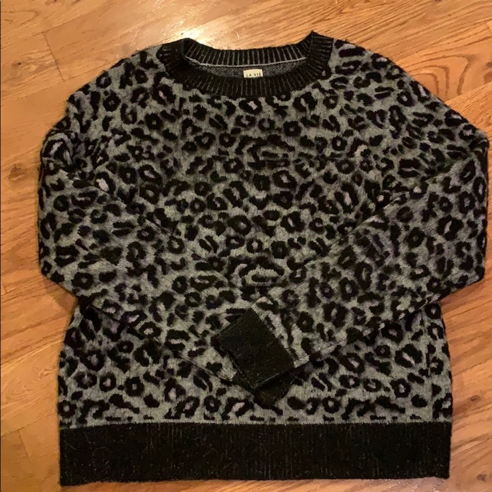 Rebecca Taylor leopard sweater